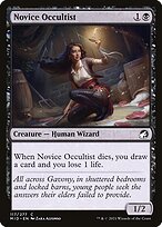 Novice Occultist - Innistrad: Midnight Hunt