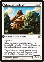 Arbiter of Knollridge - Commander 2011