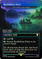Bucklebury Ferry (Oboro, Palace in the Clouds) - Tales of Middle-earth Commander - Double Rainbow, Borderless