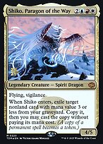 Shiko, Paragon of the Way - Tarkir: Dragonstorm Promos