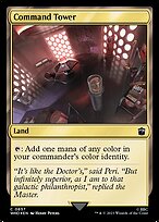 Command Tower - Doctor Who - Surge Foil