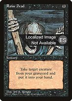 Alzar a los muertos (Raise Dead) - Fourth Edition Foreign Black Border