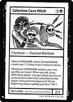 Celestine Cave Witch - Mystery Booster Playtest Cards 2019