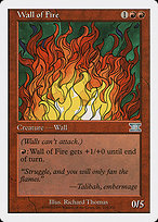 Wall of Fire - Classic Sixth Edition