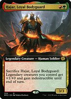 Hajar, Loyal Bodyguard - The Brothers' War - Extended Art