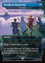 Prophetic Beginning (Preordain) - Store Championships - Borderless