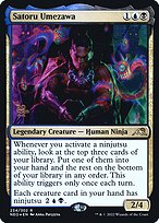 Satoru Umezawa - Kamigawa: Neon Dynasty Promos - Promo Foil