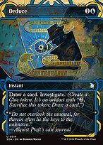 Deduce - Secrets of Strixhaven Mystical Archive - Showcase