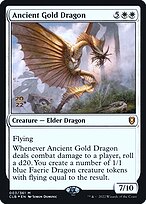 Ancient Gold Dragon - Battle for Baldur's Gate Promos - Promo Foil