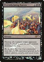 Overwhelming Forces - Judge Gift Cards 2013 - Promo Foil