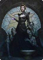 Liliana of the Veil - Dominaria United Art Series