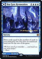 Sea Gate Restoration // Sea Gate, Reborn - Zendikar Rising Promos - Promo Foil