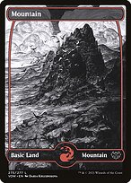 Mountain - Innistrad: Crimson Vow - Showcase