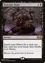 Demonic Tutor - The List