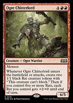 Ogre Chitterlord - Wilds of Eldraine