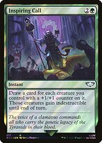 Inspiring Call - Warhammer 40,000 Commander - Surge Foil