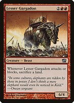 Lesser Gargadon - Eighth Edition - Promo Foil