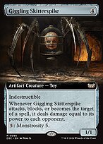 Giggling Skitterspike - Duskmourn: House of Horror Commander