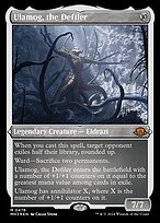 Ulamog, the Defiler - Modern Horizons 3 - Etched Foil