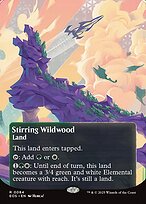 Stirring Wildwood - Edge of Eternities: Stellar Sights - Borderless