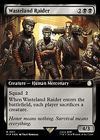 Wasteland Raider - Fallout - Surge Foil