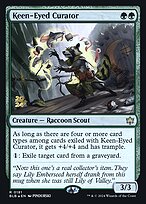 Keen-Eyed Curator - Bloomburrow Promos