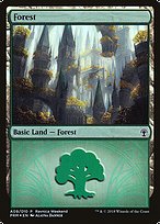 Forest - GRN Ravnica Weekend - Promo Foil