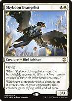 Skyboon Evangelist - New Capenna Commander