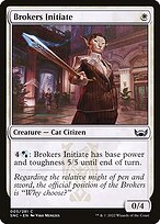 Brokers Initiate - Streets of New Capenna