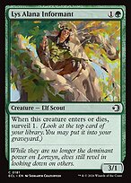 Lys Alana Informant - Lorwyn Eclipsed