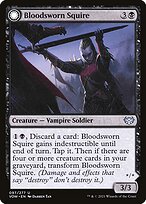 Bloodsworn Squire // Bloodsworn Knight - Innistrad: Crimson Vow