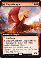 Goldspan Dragon - Kaldheim