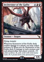 Incinerator of the Guilty - Murders at Karlov Manor Promos - Promo Foil