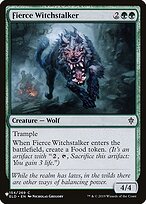 Fierce Witchstalker - The List