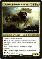 Zacama, Primal Calamity - Rivals of Ixalan Promos - Promo Foil