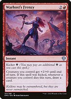 Warhost's Frenzy - Dominaria United