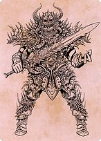 Sarevok, Deathbringer - Battle for Baldur's Gate Art Series - Borderless