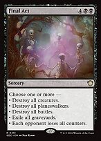Final Act - Secrets of Strixhaven Commander