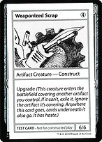Weaponized Scrap - Mystery Booster Playtest Cards 2021