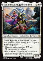 Splinter & Leo, Father & Son - Teenage Mutant Ninja Turtles Eternal