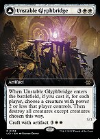 Unstable Glyphbridge // Sandswirl Wanderglyph - The Lost Caverns of Ixalan