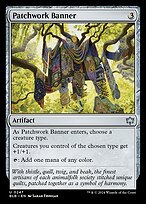 Patchwork Banner - Bloomburrow