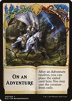 On an Adventure - Throne of Eldraine Tokens