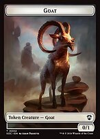 Goat - Secrets of Strixhaven Commander Tokens