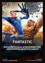Fantastic - Marvel Super Heroes Jumpstart Front Cards