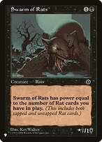 Swarm of Rats - The List