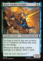 Beast, Erudite Aerialist - Marvel Super Heroes
