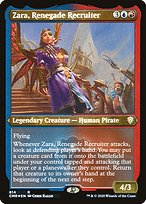 Zara, Renegade Recruiter - Commander Legends - Etched Foil