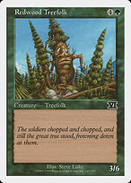 Redwood Treefolk - Classic Sixth Edition