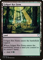 Golgari Rot Farm - Commander 2018